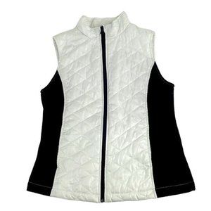 Exertek Womens Black & White Vest. Size Small.